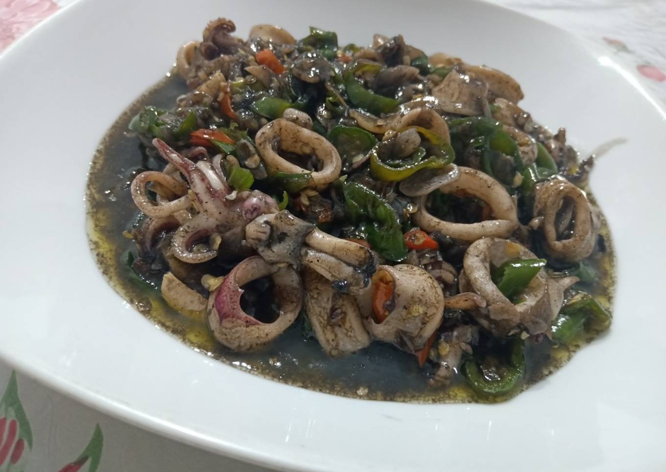 Mommy sari punya cumi hitam kilat