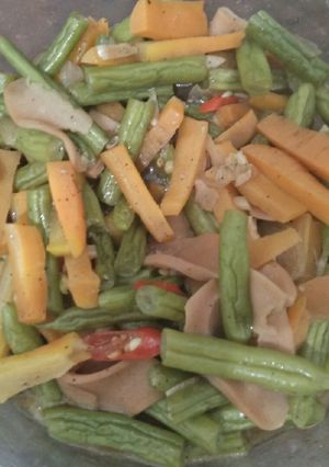 Foto resep Buncis lada hitam