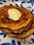 Silver dollar vegan pancakes