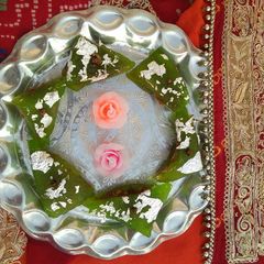 Gulkand paan A picture of Gulkand paan.