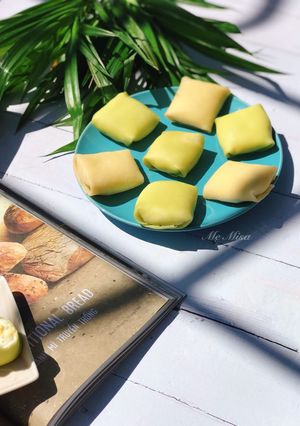 Hình của món Crepe sầu riêng.