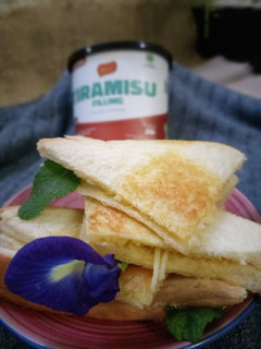 Foto resep Tiramisu Cheese Bread Toast