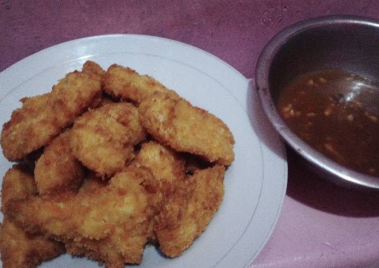 Chicken katsu with sauce WS
