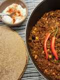 Chilli con Carne καυτερό για το κρύο