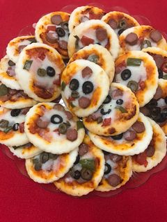 صورة لوصفة 🍕 ميني بيتزا
