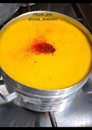عکسی از دستور 👈كره زعفرونی👉