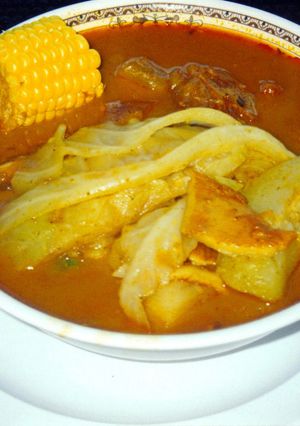Una foto de Sopa de mondongo nicaraguense