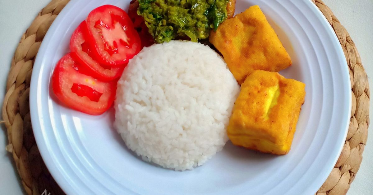 Ayam Penyet Sambal Cabe Hijau