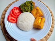 Gambar ayam penyet cabe hijau
