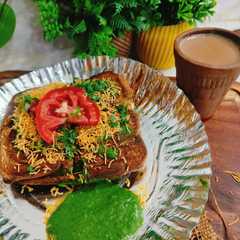 मुंबईया आलू मसाला सैंडविच(Mumbaiya potato masala sandwich recipe in Hindi)-レシピのメイン写真