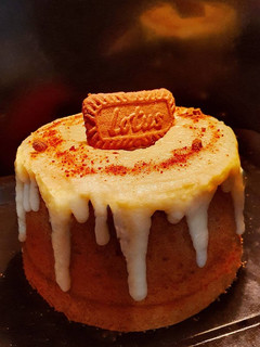 Foto resep Cinnamon Chiffon Cake + Vanilla Glaze