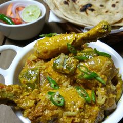 A picture of Chicken Patiala.