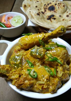 A picture of Chicken Patiala.