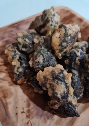 Foto resep Nori isi udang tempura