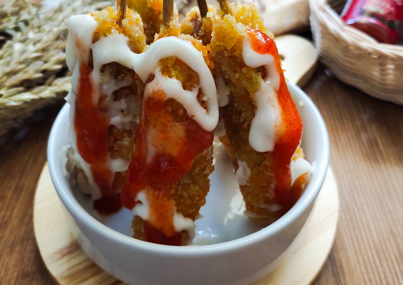 Corn dog sosis keju