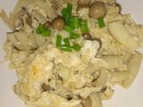 เห็ดยานางิผัดไข่ (Stir-Fried Yanagi Mushroom with Eggs)