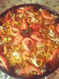 Paela aux fruits de mer