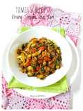 Tumis Scallops/Kerang Simping Daun Kari