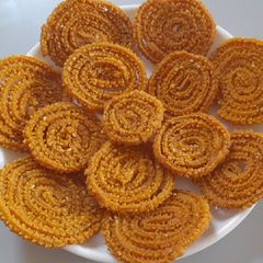 Wheat Flour Chakli Recipe A picture of Wheat Flour Chakli Recipe.