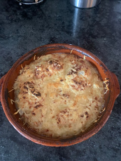 Una foto de Coliflor gratinada