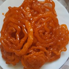 A picture of Jalebi (Indian Snack).