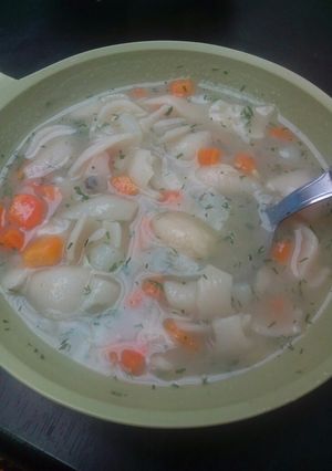 Una foto de Sopa de pasta