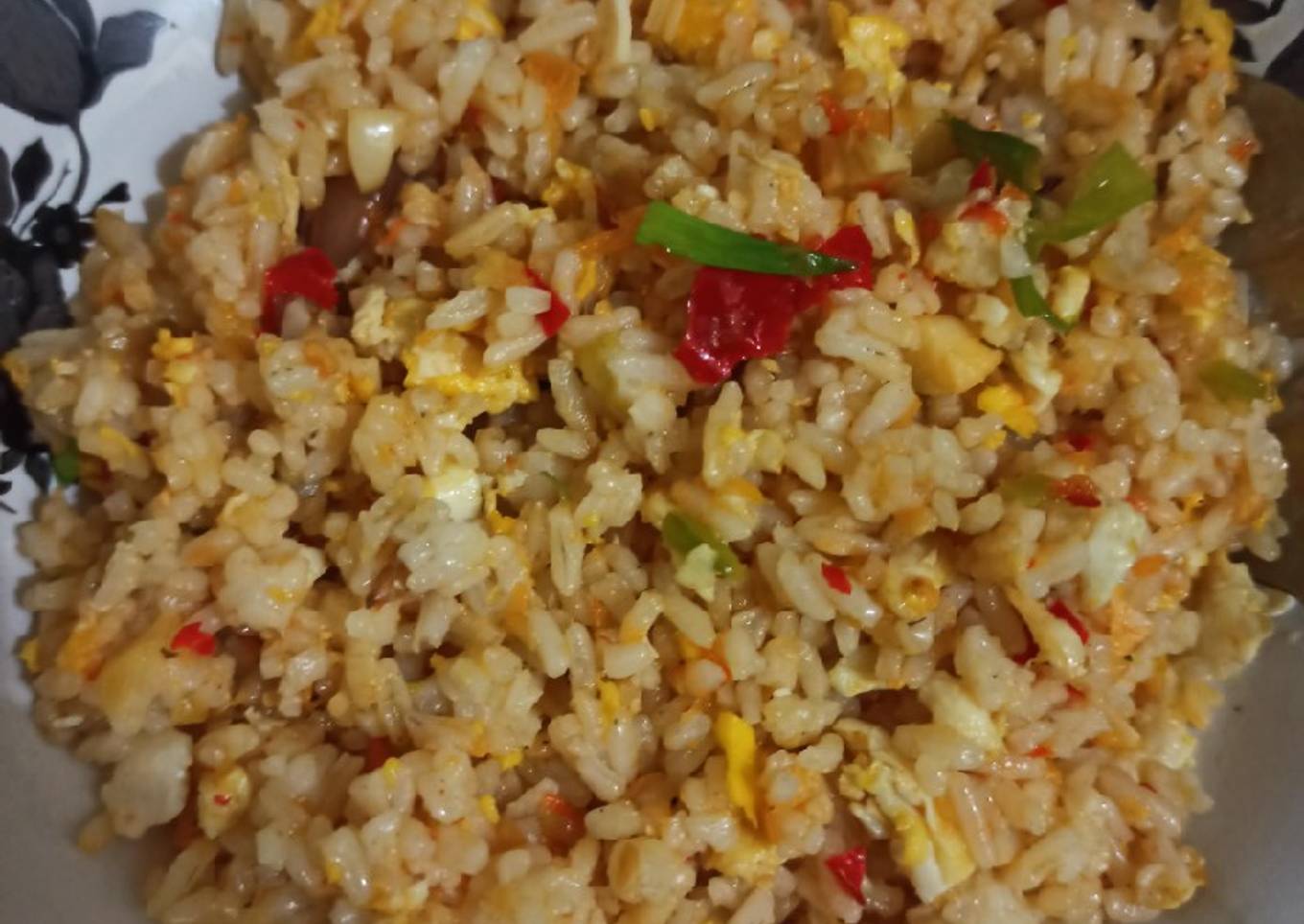 Nasi goreng pedas enak