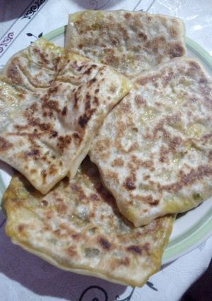 صورة لوصفة لمسمن معمر فالمقلى