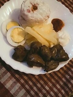 صورة لوصفة طبق بطاطا وكبد دجاج مع ارز