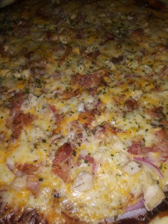A picture of Bbq Chicken Bacon Pizza.