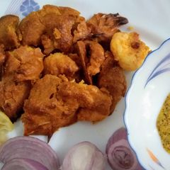 A picture of Spicy Tandoori Prawns.