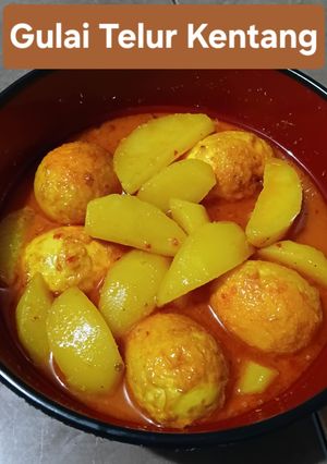 Foto resep 115. Gulai Telur Kentang