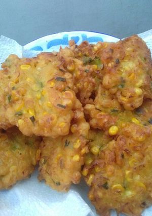 Foto resep Dadar jagung atau bakwan jagung kriuk kriuk