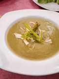 Crema de puerros