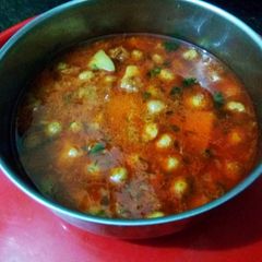 A picture of Soya vadi sabji.
