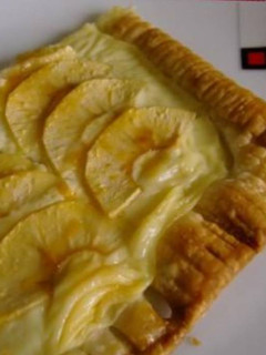 Una foto de Tarta de Manzana Hojaldre