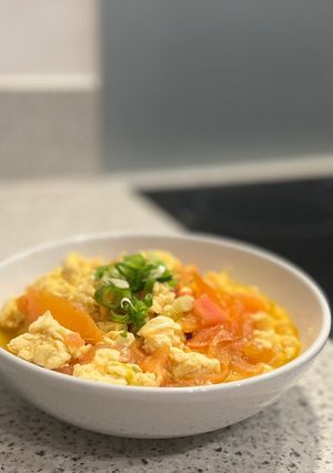 Foto resep Tumis telur tomat gampang