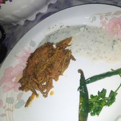 A picture of Kachnar with masala.