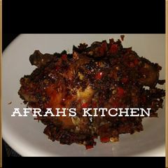 A picture of Pepper chicken.