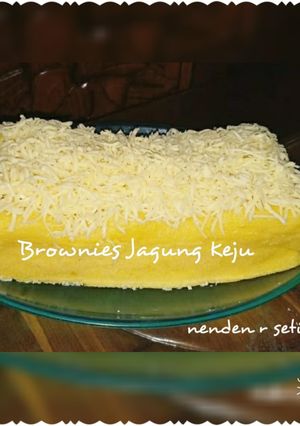 Foto resep Brownies jagung keju