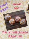 Pan de hamburguesa ➡️ Nueva receta