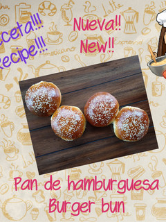 Una foto de Pan de hamburguesa ➡️ Nueva receta
