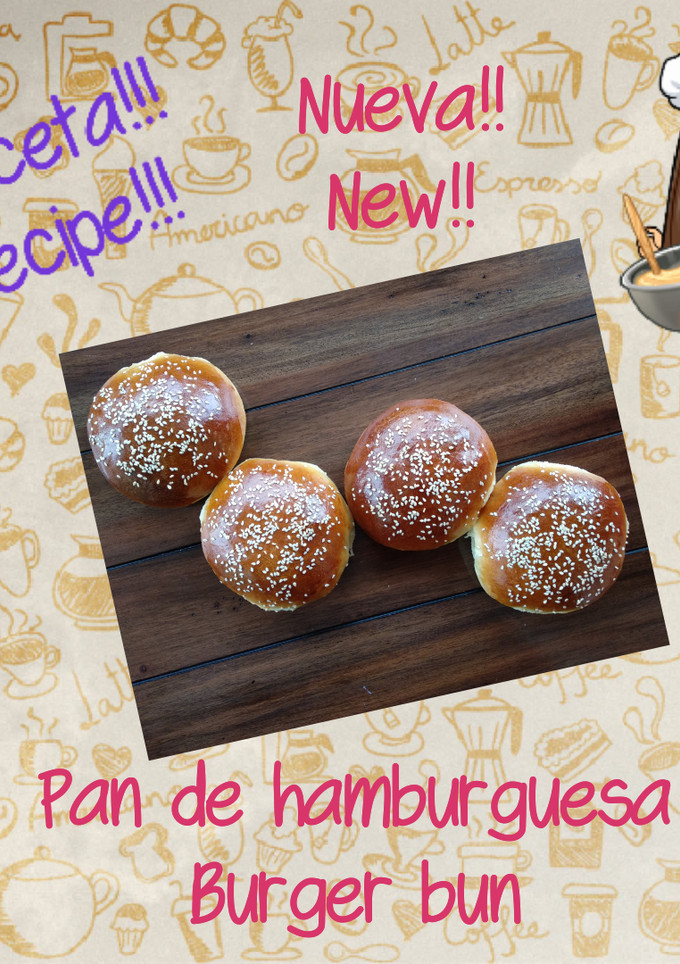 Una foto de Pan de hamburguesa ➡️ Nueva receta
