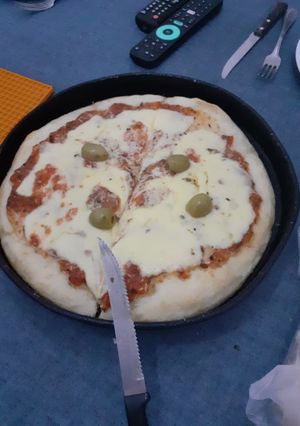 Una foto de PrePizzas para freezar con levadura en polvo con Masa Madre