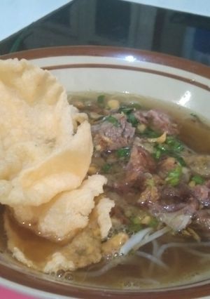 Foto resep Soto mie daging sapi 🐮🐮