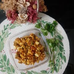 A picture of Egg masala in my style.