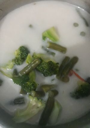 Foto resep Lodeh brokoli kacang panjang