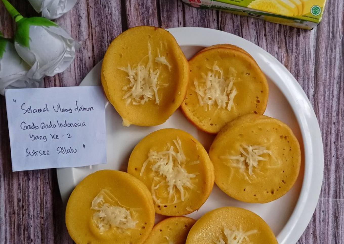 Kue lumpur kentang keju