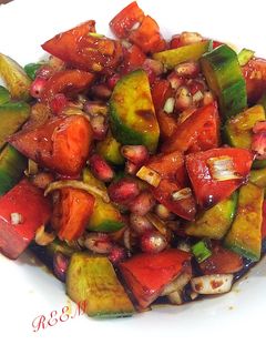 صورة لوصفة سلطة رمان