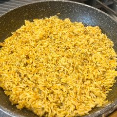 A picture of Simple pan rice.